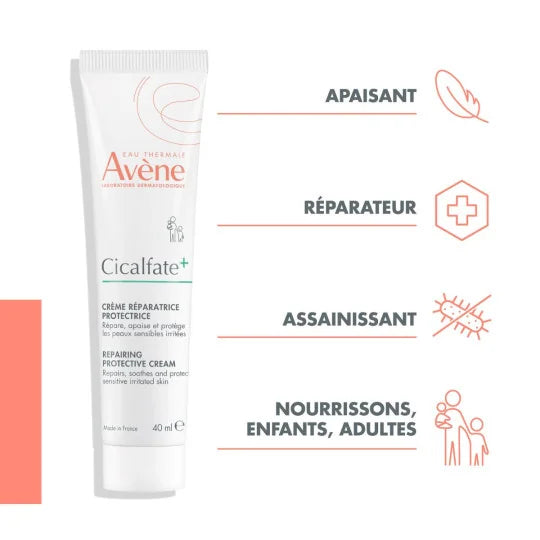 AVÈNE CICALFATE+ crème réparatrice protectrice 40ml