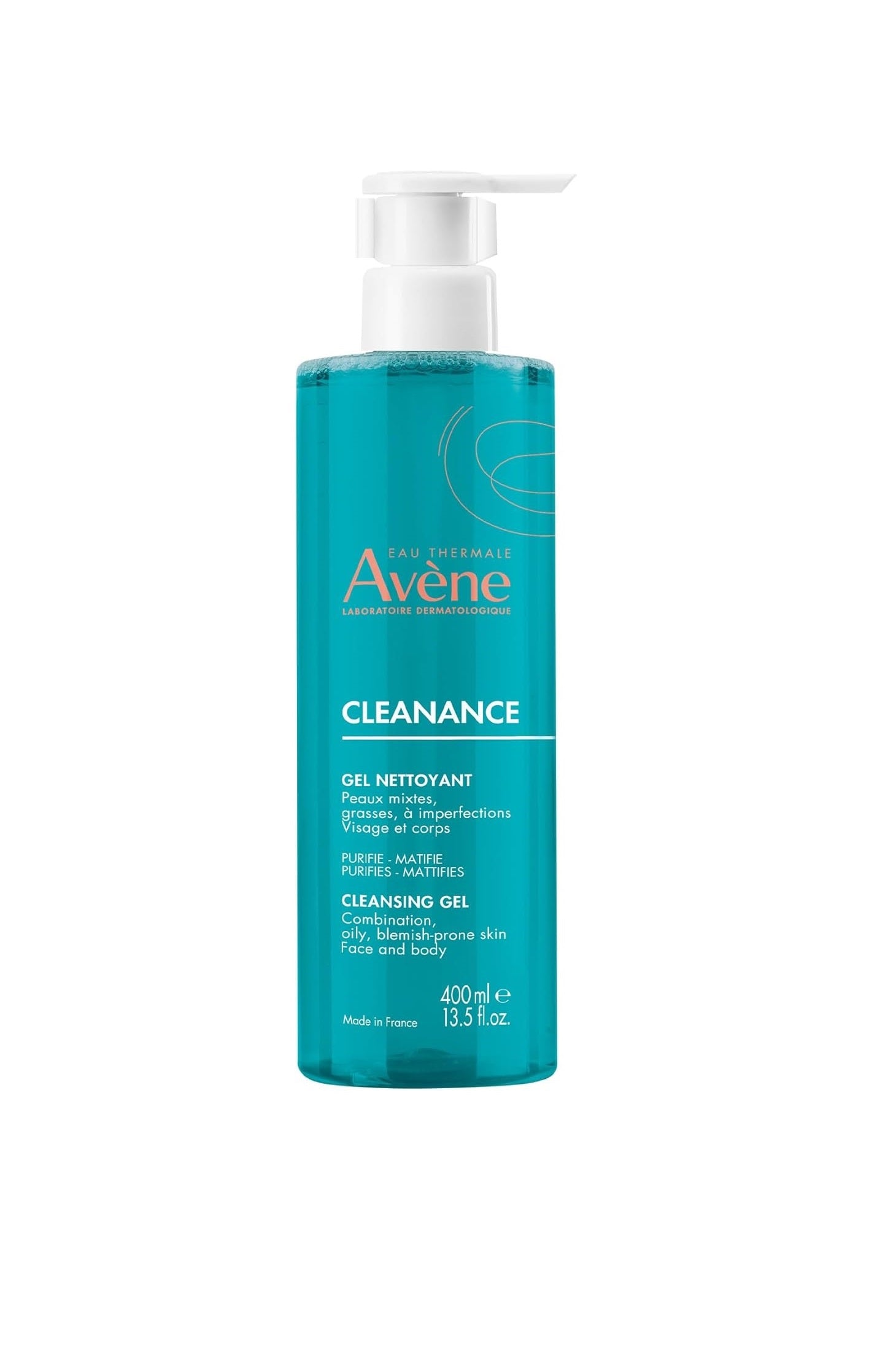 AVÈNE CLEANANCE gel nettoyant 400ml