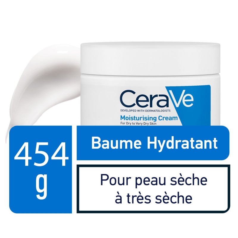 CERAVE BAUME HYDRATANT peaux sèches à très sèches 454g