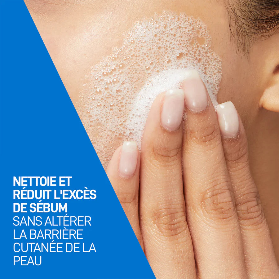 CERAVE GEL MOUSSANT peaux normales à grasses 236ml